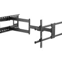 TECHLY Wall Bracket Extendable Arm up to 1015 mm for LCD 43-80inch Black
