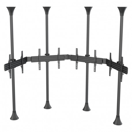 MULTIBRACKETS Pro Series kumer ekraani siiniliitmik siinipikendus Pro Series 1 teras must