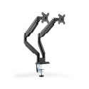 DIGITUS Dual Gas Spring Monitor Clamp Mount