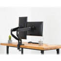 DIGITUS Dual Gas Spring Monitor Clamp Mount