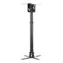 ART RAMP P-107B ART Holder P-107B, 47-76cm to projector black 15KG Mounting to the ceiling