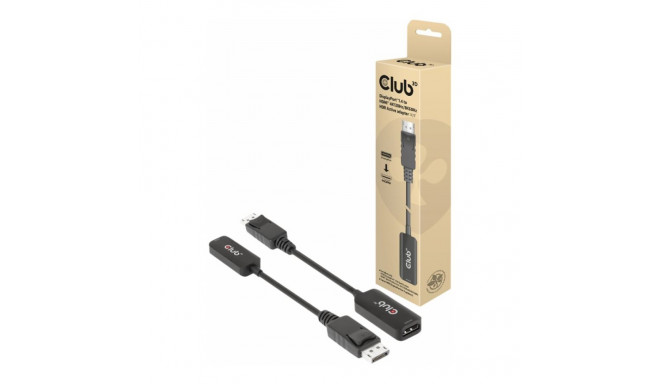 CLUB 3D Display Port 1.4 to HDMI 4K120Hz/8K60Hz HDR Active adapter M/F
