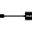 CLUB 3D DisplayPort 1.1A Male To VGA Female Active Adapter Black