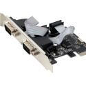 GEMBIRD SPC-22 Gembird PCI Express card > 2x serial (low profile)