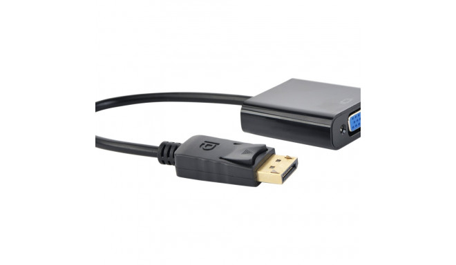 GEMBIRD A-DPM-VGAF-02 Gembird adapter displayport 1.1->VGA, kaablil, must