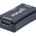 MANHATTAN HDMI Repeater Regenerates 4K-Video and Lossless Audio up to 40 m 131 ft.