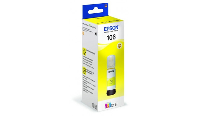 Epson tint 106 L7160/L7180 70ml, kollane