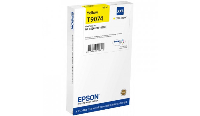 Epson tint WF6090/WF6590 XXL 69ml, kollane