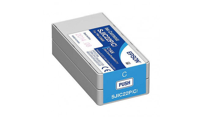 Epson tint ColorWorks C3500 SJIC22P(C), tsüaan