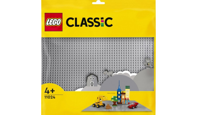 Product Details:
*   Set Name: LEGO Classic Grey Baseplate
*   