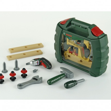 Case with screwdriver and tools Bosch