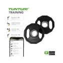 Raskuskettad TUNTURI Olympic Rubber Plates 1.25kg (paar)