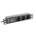 Elektriskā shēma Lanberg PDU-03F-0200-IEC-BK