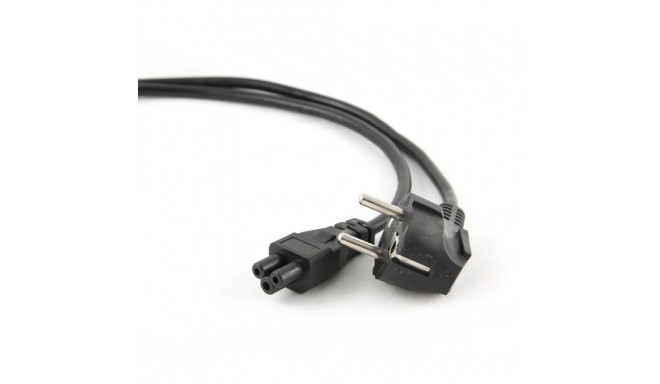 Voolujuhe GEMBIRD PC-186-ML12-1M Must CEE7/7 C5 1 m