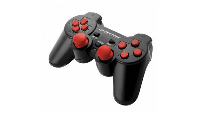 Mängupult Esperanza EGG106R USB 2.0 Punane PC PlayStation 3 PlayStation 2