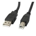 USB 2.0 A-USB B Kaabel Lanberg CA-USBA-11CC-0030-BK Must 3 m
