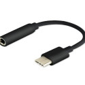 USB C-Jack 3.5 mm Adapter Savio AK-35/B Must