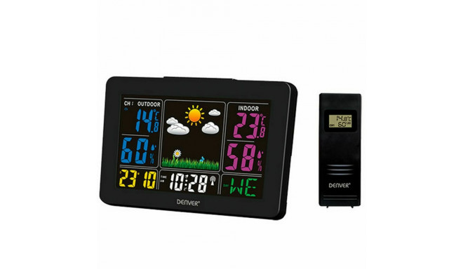 Multifunkcionāla Meteoroloģiskā Stacija Denver Electronics WS-540 Melns