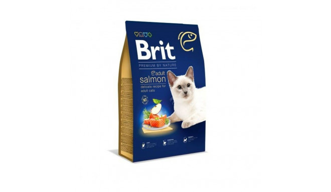 Cat food Brit PREMIUM BY NATURE ADULT Adult Salmon 1,5 Kg