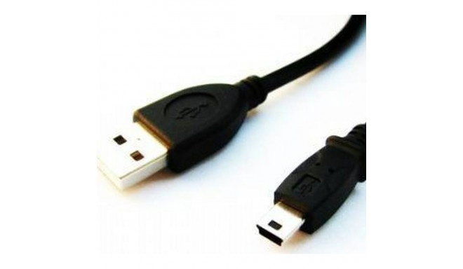 USB to Mini USB Cable GEMBIRD CCP-USB2-AM5P-6 Black 1,8 m