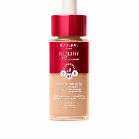 Vedel meigipõhi Bourjois Healthy Mix Nº 55N Deep beige Nº 55n-Deep Beige 30 ml Seerum