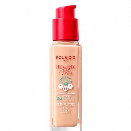 Liquid Make Up Base Bourjois Healthy Mix Nº 50C Rose ivory 30 ml
