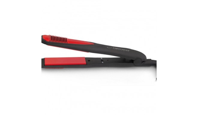 Hair Straightener Esperanza EBP004 Must Punane 35 W