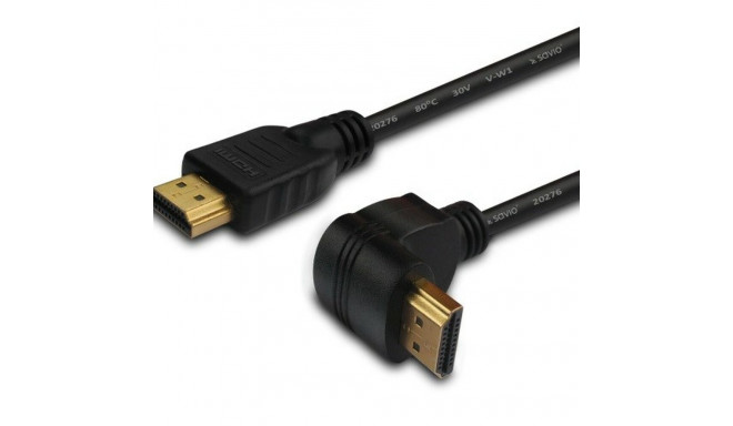 HDMI Kaabel Savio CL-04 Viltune Must 1,5 m