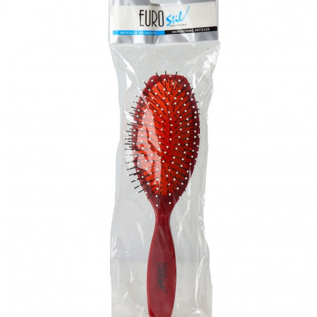 Detangling Hairbrush Eurostil Red