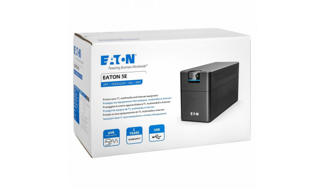 Katkestamatu Toiteallikas Interaktiivne süsteem UPS Eaton 5E Gen2 1200 USB