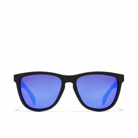 Unisex Sunglasses Northweek Regular Matte Black Ø 140 mm Sky blue
