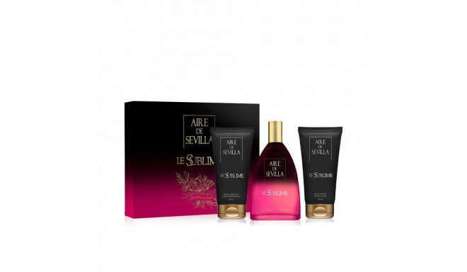 Women's Perfume Set Aire Sevilla Le Sublime EDT 3 Pieces