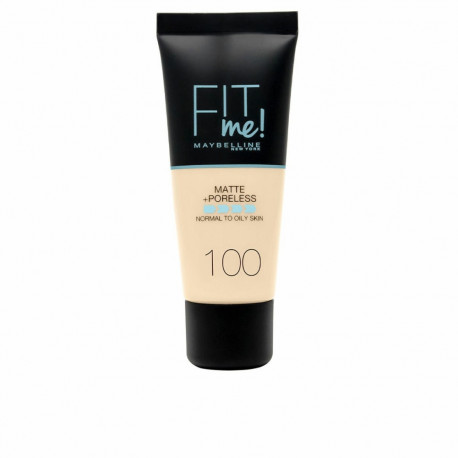 Liquid Make Up Base Maybelline Fit Me! Nº 100 Warm ivory Nº 100-Warm Ivory 30 ml