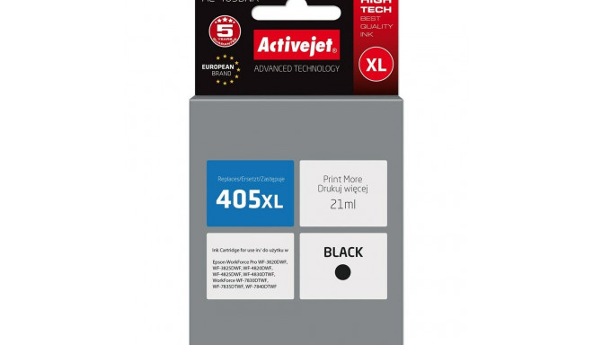 Original Ink Cartridge Activejet AE-405BNX Black