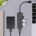 USB-jaotur Aukey CBC64 Must