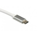 USB-jaotur Ibox IUH3CFT1 Valge Hõbedane