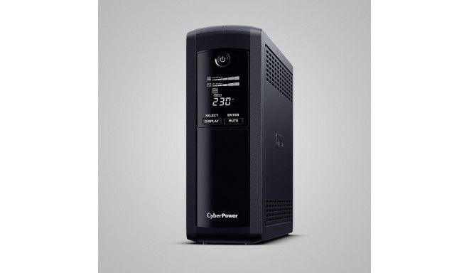 Uninterruptible Power Supply System Interactive UPS Cyberpower VP1200ELCD-FR 720 W