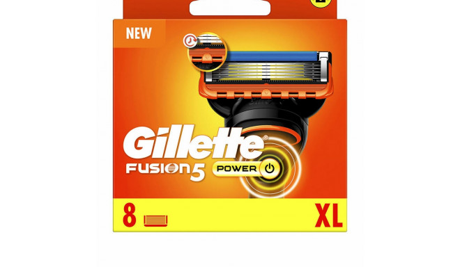 Shaving Razor Gillette Fusion 5 Power (8 Units)