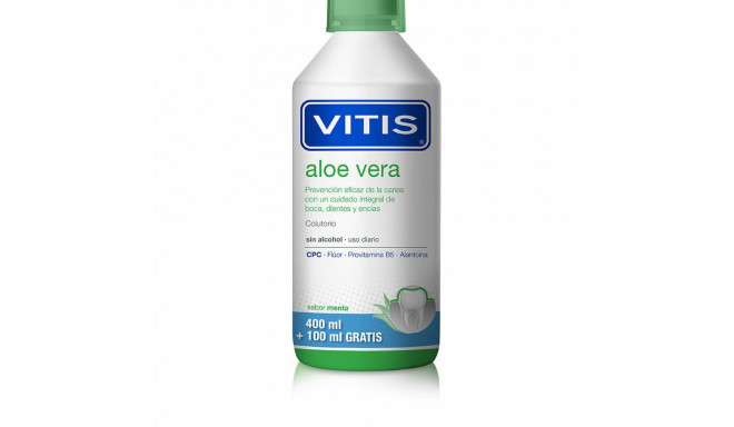 Suuvesi Vitis   Mündiroheline Aloe vera 500 ml