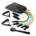 Set of Resistance Bands with Accessories and Exercise Guide Rebainer InnovaGoods (pack of 5)