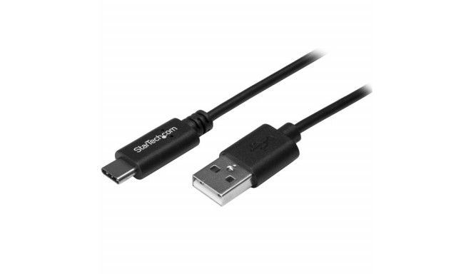 USB A - USB C Kaabel Startech USB2AC50CM           0,5 m Must