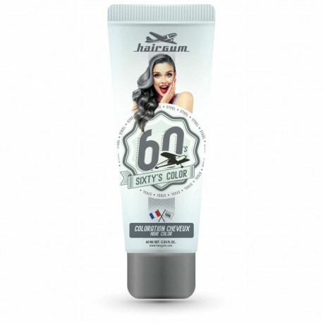 Semi-permanent Colourant Hairgum S Color Steel 60 ml