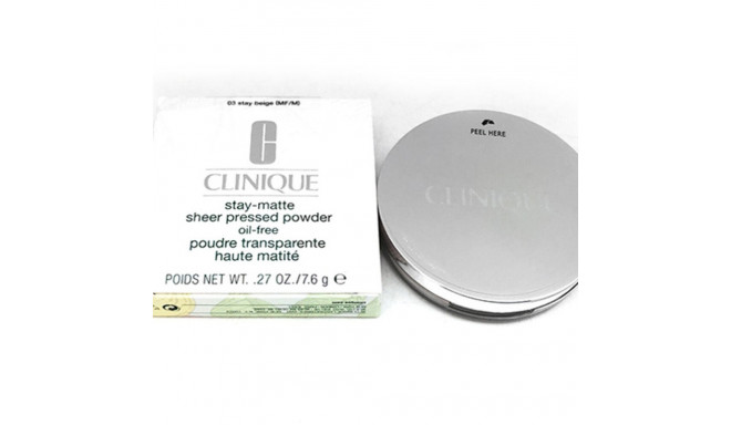 Compact Powders Stay Matte Clinique - 02 - stay neutral 7,6 g