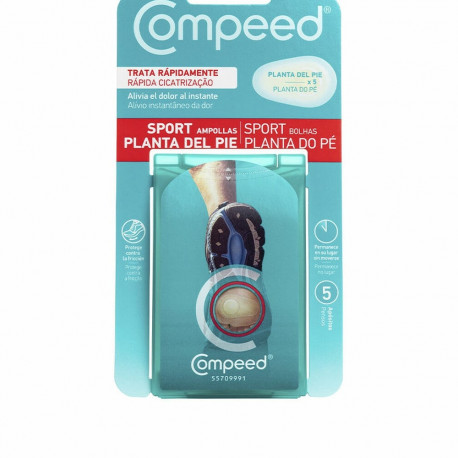 Plasters for blisters Compeed 5 Units Sole of the foot