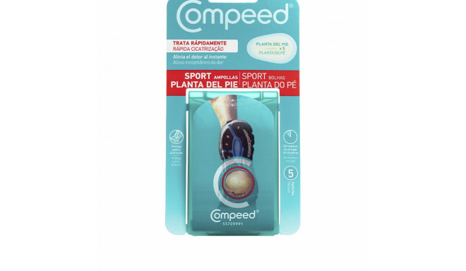 Plasters for blisters Compeed 5 Units Sole of the foot