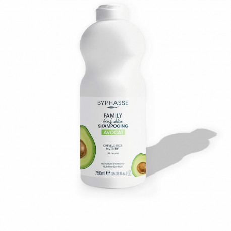 Nourishing Shampoo Byphasse Family Fresh Delice 750 ml Avocado