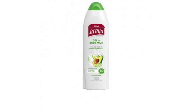 Dušigeel La Toja Gel + Body Milk Avokaado (550 ml)