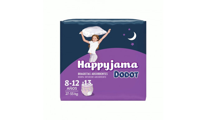 Ühekordsed mähkmed Dodot Happyjama 8-12 aastat Püksikud Suurus 8 13 Ühikut