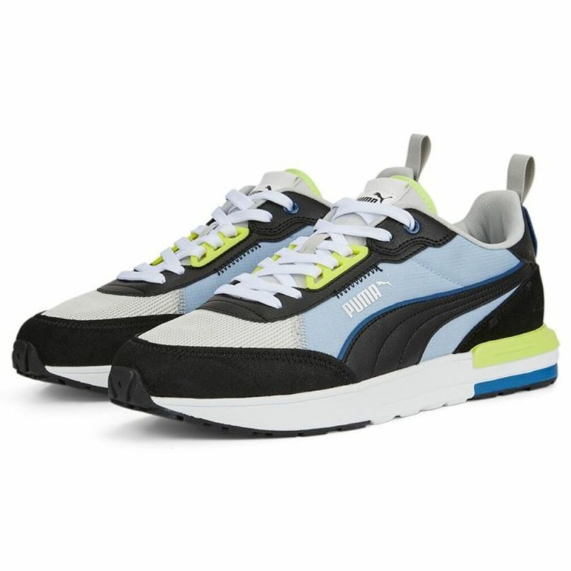 Men's Casual Trainers Puma R22 Blue Yellow 44 Sneakers