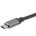 Адаптер USB C — VGA/HDMI Startech CDP2HDVGA            Чёрный